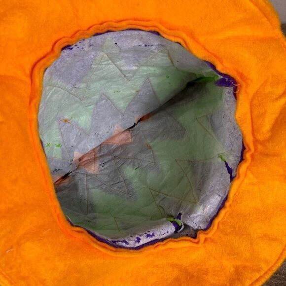 Mardi Gras Jester Hat Bells New Orleans Unisex Costume Halloween Orange Adult OS - Picture 5 of 12